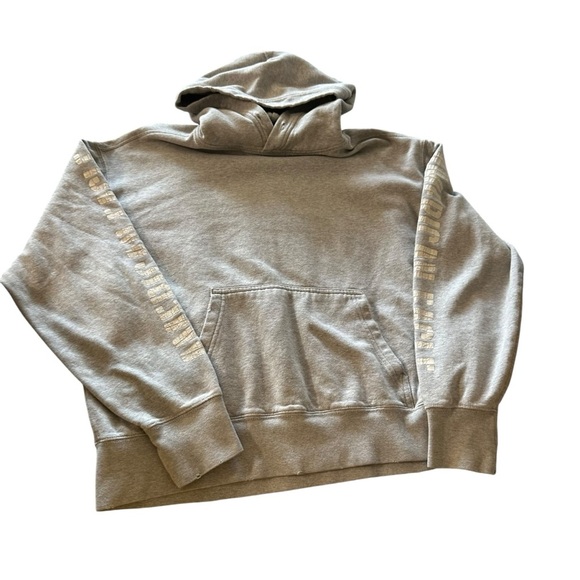 Gray Men's Relaxed Fit Hoodie - Picture 1 of 5